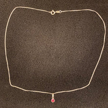 Load image into Gallery viewer, October birthstone necklace