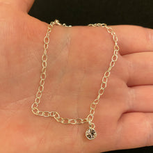 Load image into Gallery viewer, Sterling silver birthstone bracelet