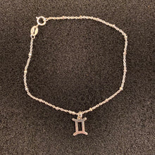 Load image into Gallery viewer, Sterling silver star sign bracelet
