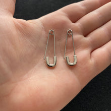 Load image into Gallery viewer, Safety pin earrings
