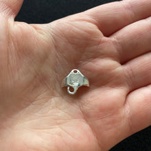 Load image into Gallery viewer, Sterling silver manta ray charm
