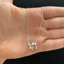 Load image into Gallery viewer, Triple ring necklace
