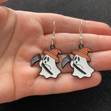 Load image into Gallery viewer, Cute ghost earrings
