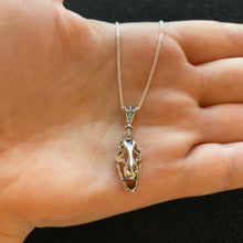 Load image into Gallery viewer, Amber dinosaur necklace

