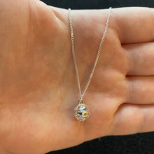 Load image into Gallery viewer, 3D globe necklace
