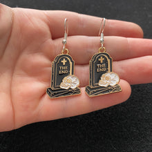 Load image into Gallery viewer, Headstone earrings
