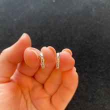 Load image into Gallery viewer, Starburst hoop earrings
