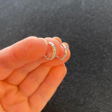 Load image into Gallery viewer, Starburst hoop earrings
