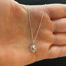 Load image into Gallery viewer, 3D globe necklace
