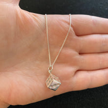 Load image into Gallery viewer, Sterling silver dice necklace
