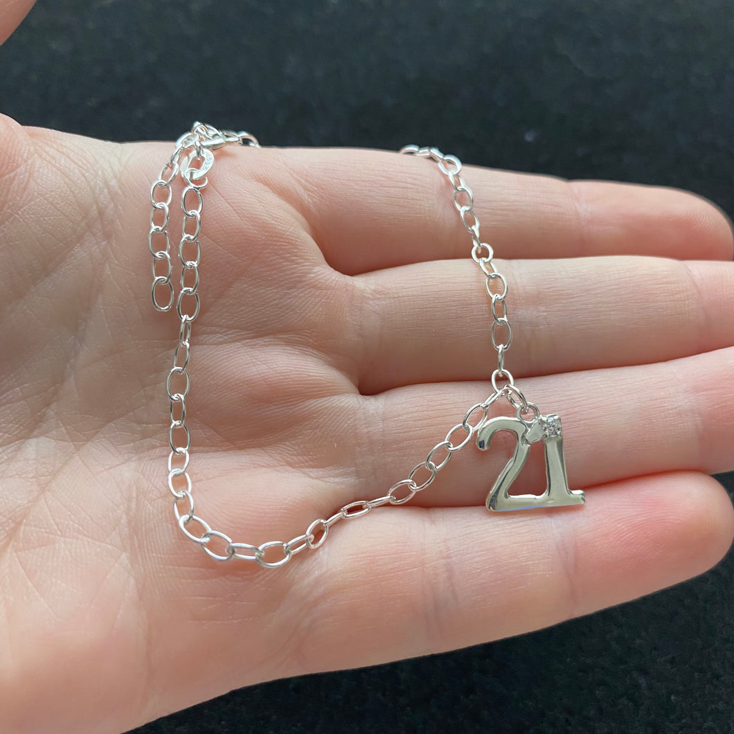 21st Charm Bracelet