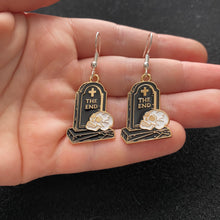 Load image into Gallery viewer, Headstone earrings
