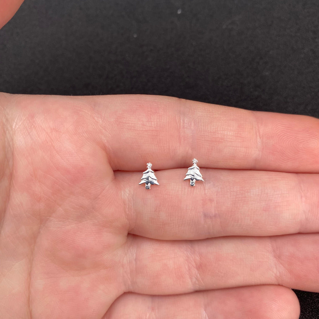 Mini Christmas tree studs