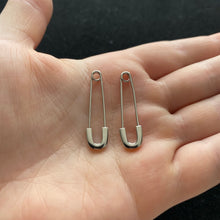 Load image into Gallery viewer, Safety pin earrings

