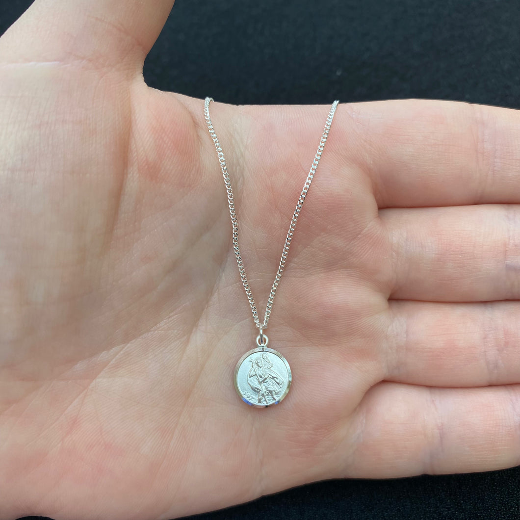 St Christopher necklace