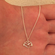 Load image into Gallery viewer, Infinity heart necklace

