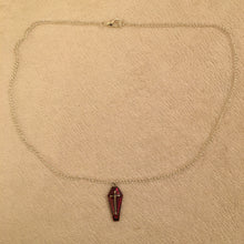 Load image into Gallery viewer, Coffin necklace
