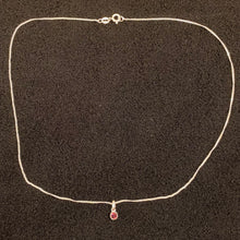 Load image into Gallery viewer, February birthstone necklace
