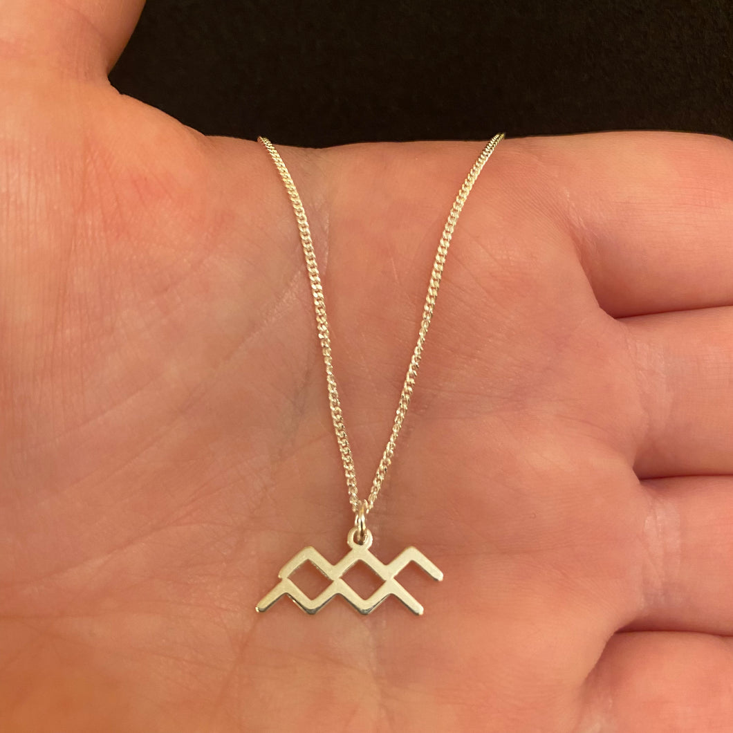 Aquarius necklace