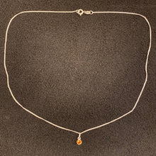 Load image into Gallery viewer, November birthstone necklace
