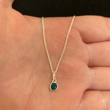 Load image into Gallery viewer, May birthstone necklace
