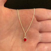 Load image into Gallery viewer, July birthstone necklace
