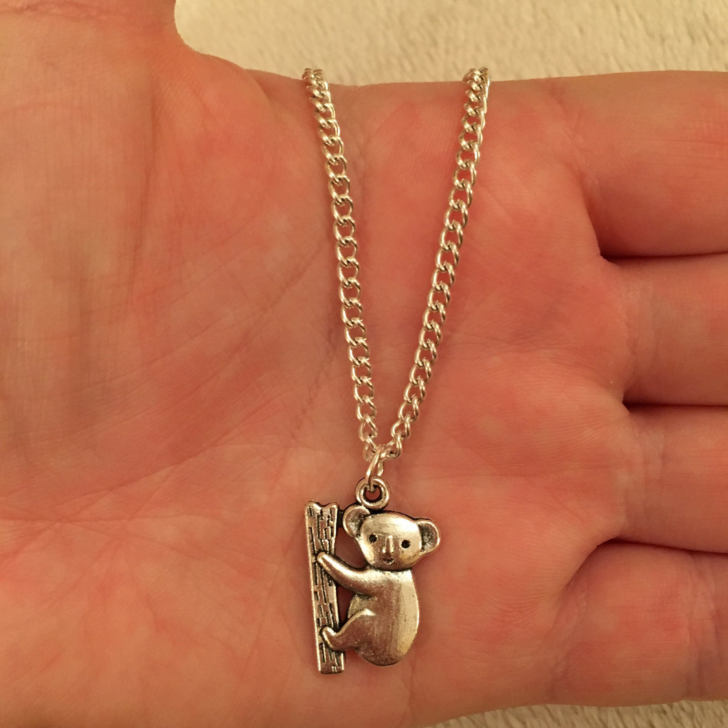 Koala necklace