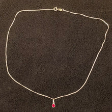 Load image into Gallery viewer, January birthstone necklace

