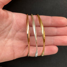Load image into Gallery viewer, Rose gold twist bangle
