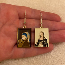 Load image into Gallery viewer, Famous painting earrings
