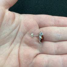 Load image into Gallery viewer, Amber owl studs
