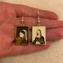 Load image into Gallery viewer, Famous painting earrings
