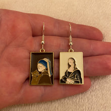 Load image into Gallery viewer, Famous painting earrings
