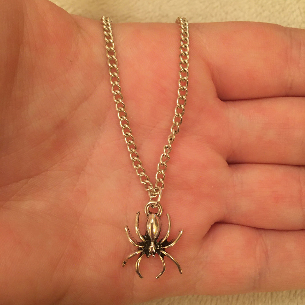 Spider necklace