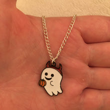 Load image into Gallery viewer, Devil ghost necklace
